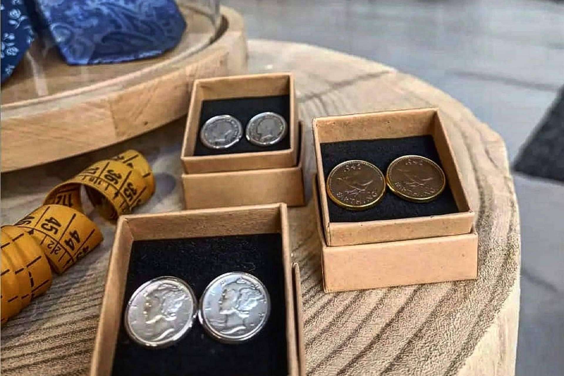 Los elegantes gemelos de la marca Genumis, una alternativa ideal para los regalos de Navidad