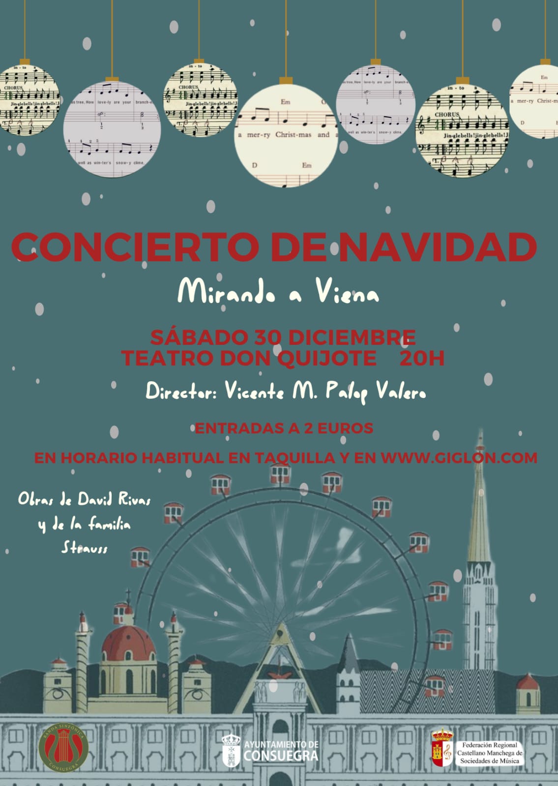 Concierto de Navidad 2023 Banda Sinfónica de Consuegra