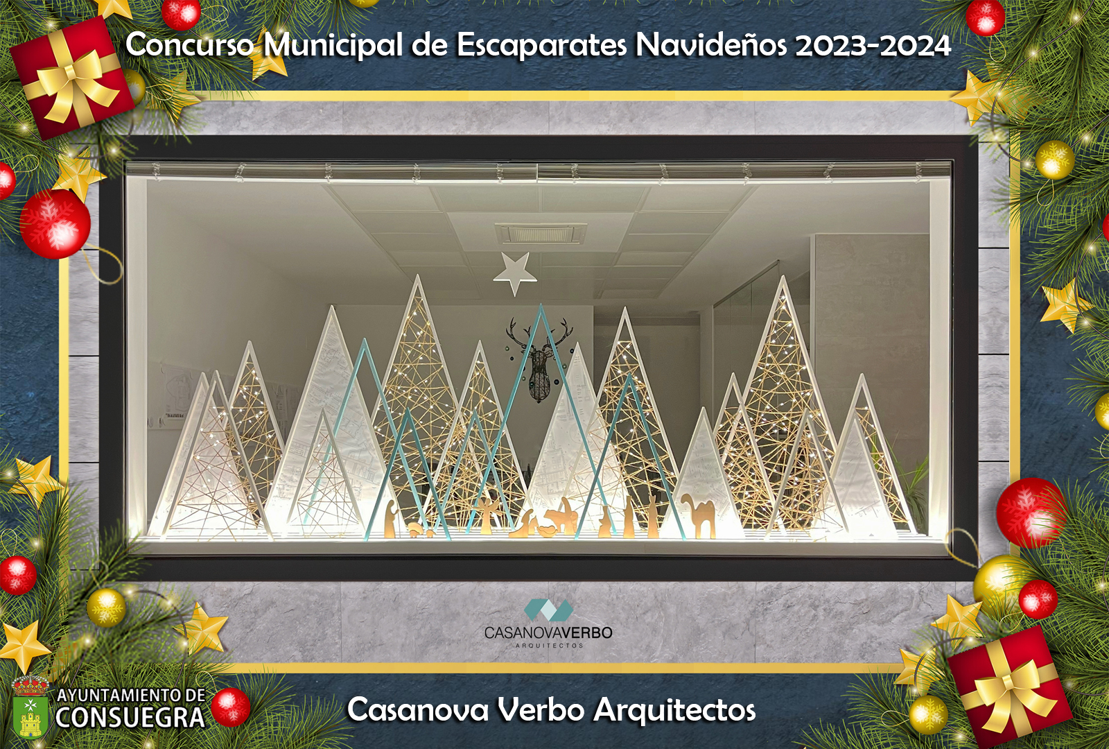 Fallo del concurso de Escaparates Navideños 2023-2024