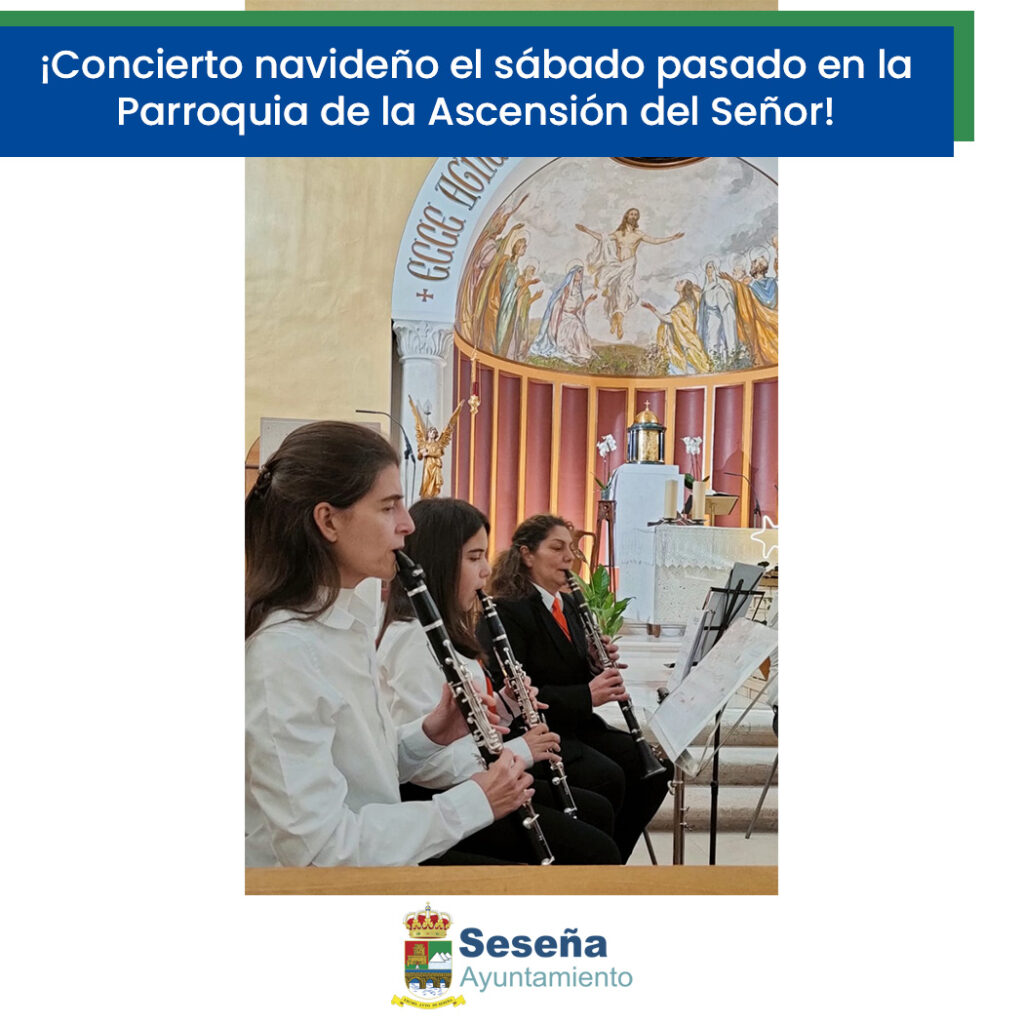 ¡ Concierto navideño el sábado pasado en la Parroquia de la Ascensión del Señor! 🎺✨ – Ayuntamiento de Seseña