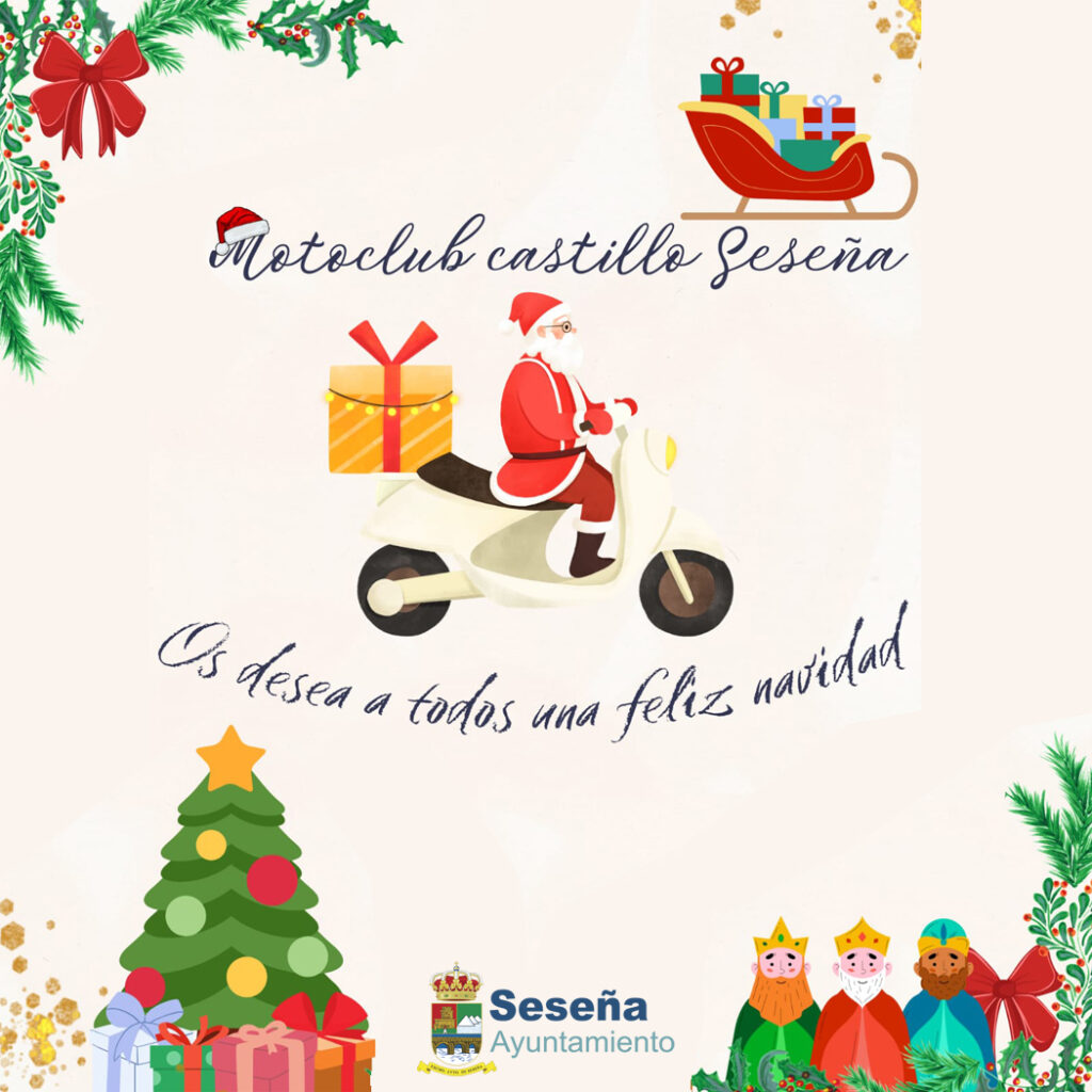 🌟 ¡La magia de la Navidad llega a Seseña con la Papanoelada Motera del Motoclub Castillo! 🏍️✨ – Ayuntamiento de Seseña