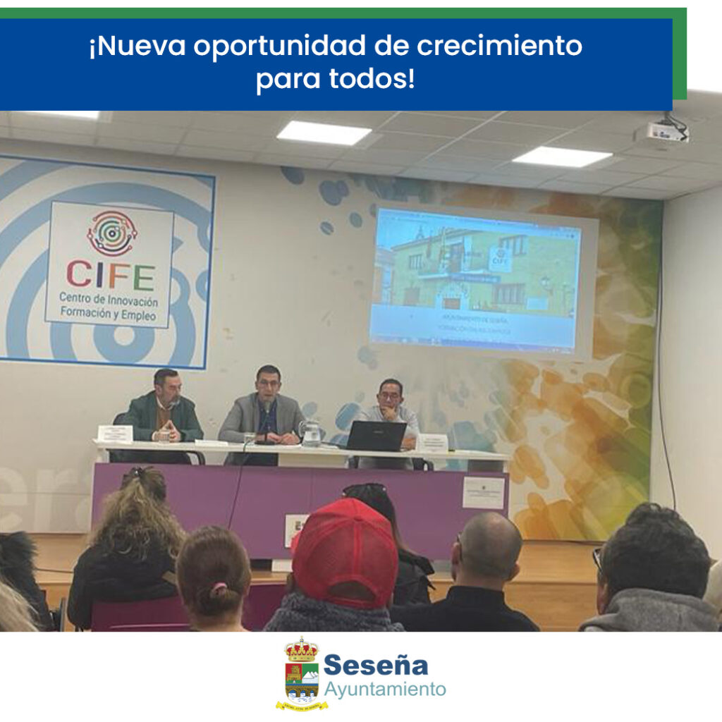 🚀 ¡Nueva oportunidad de crecimiento para todos! 🌐📚 – Ayuntamiento de Seseña