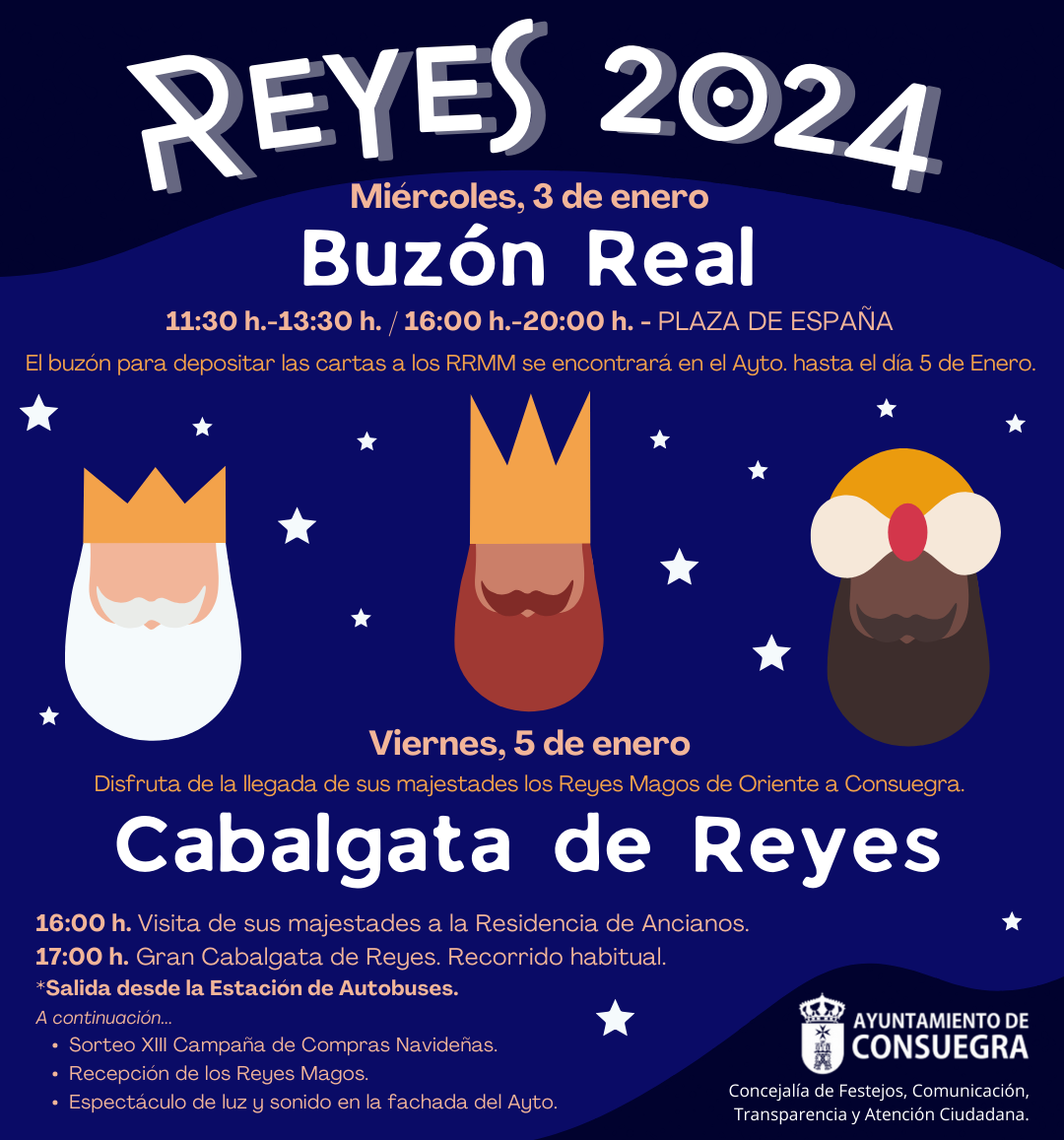Consuegra. Reyes 2024 - Ayuntamiento de Consuegra