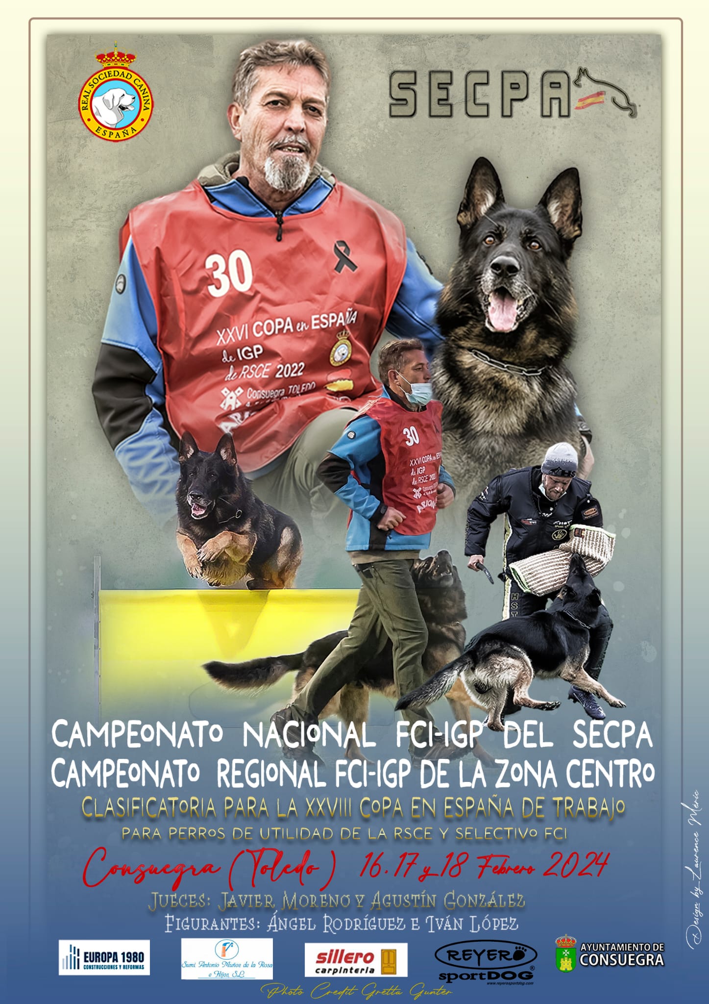 Consuegra, sede del Campeonato Nacional FCI-IGP DEL SECPA 2024 (perros de utilidad de la RSCE).