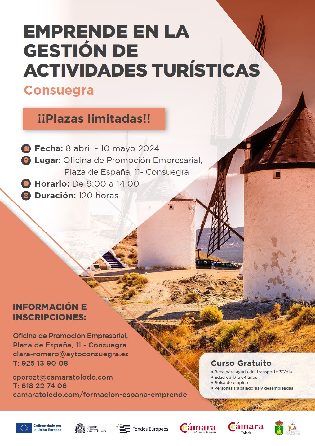 Curso EMPRENDE EN LA GESTIÓN DE ACTIVIDADES TURÍSTICAS