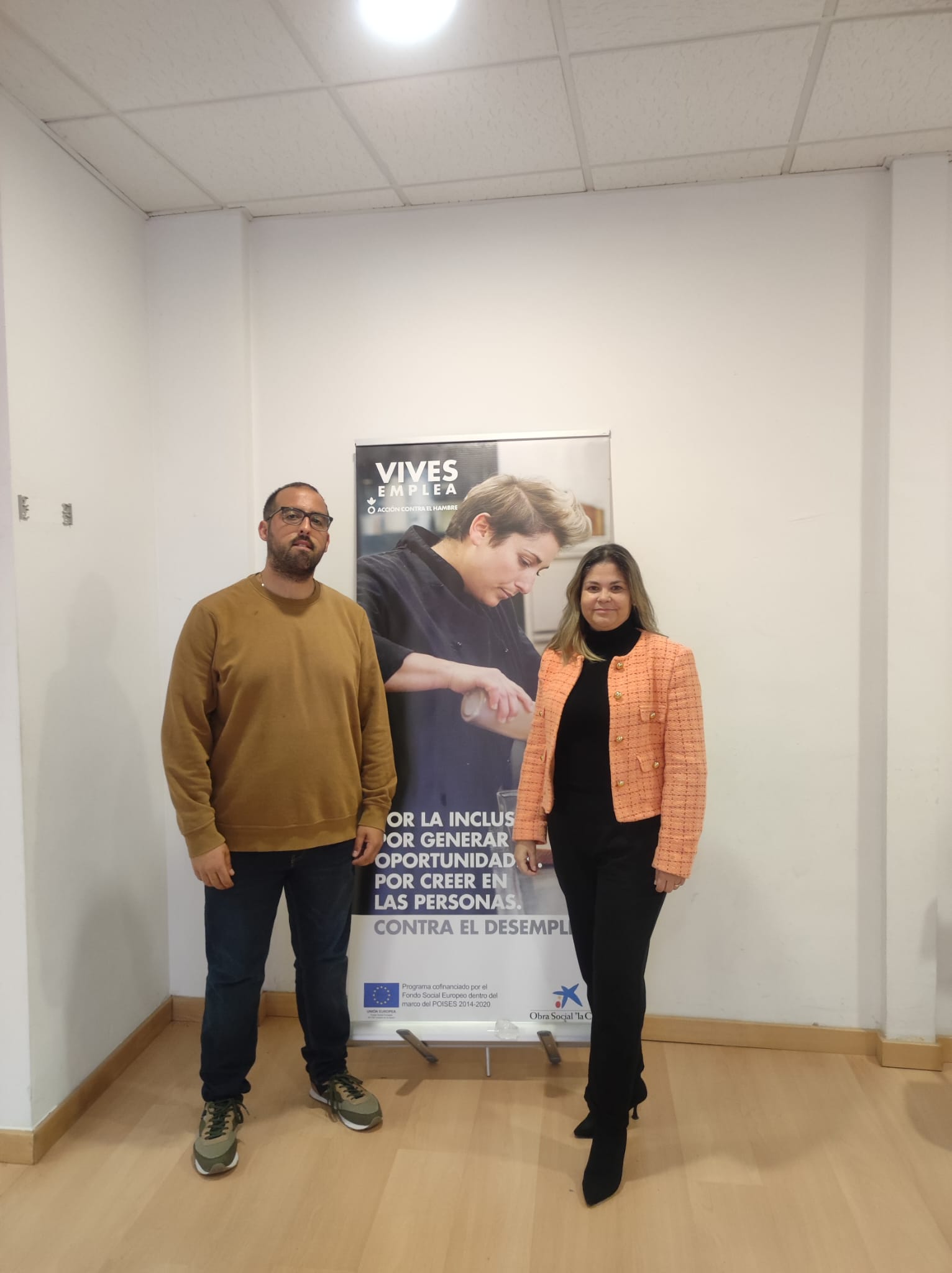 La Alcaldesa de Consuegra inaugura el curso Vives Emplea