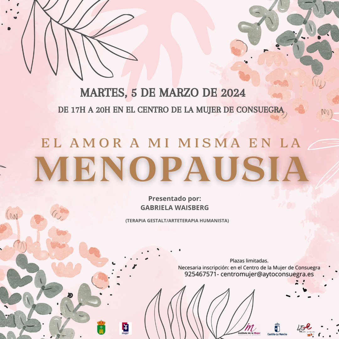 Taller sobre la Menopausia en Centro de la Mujer de Consuegra