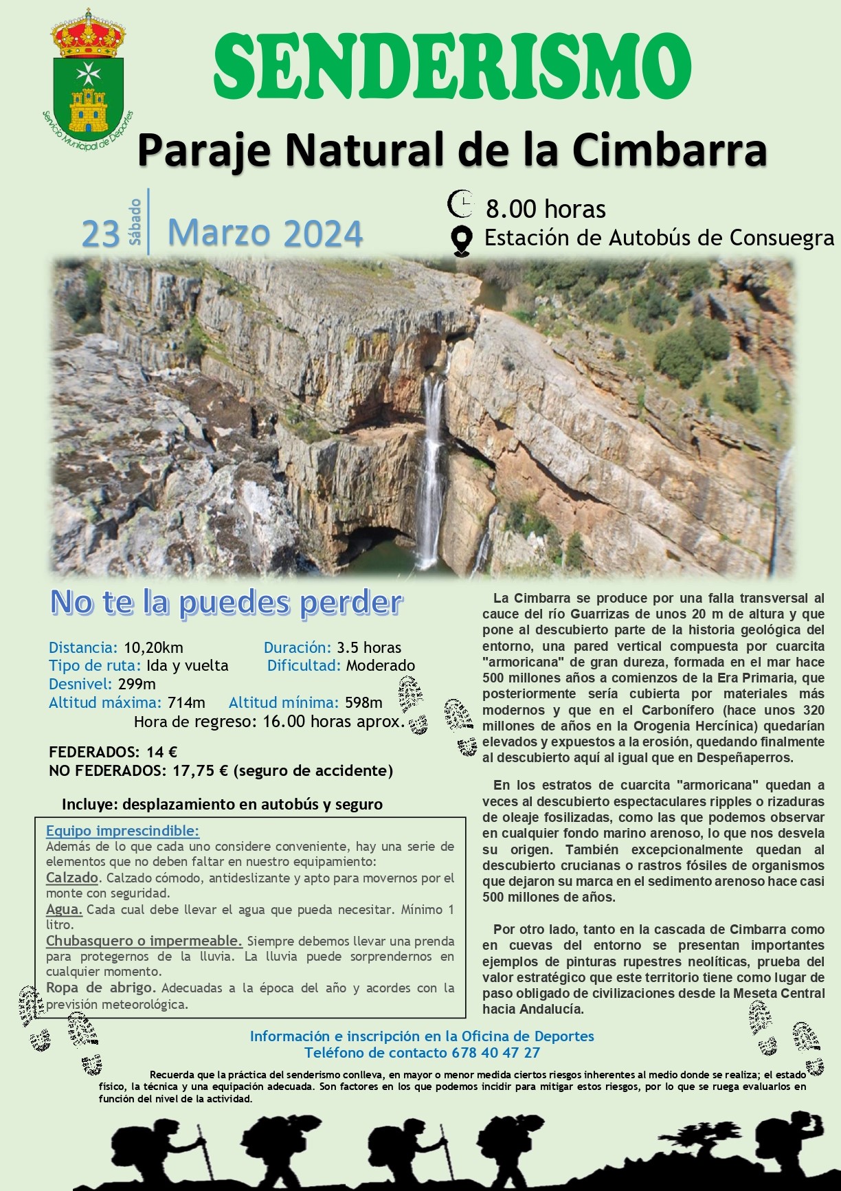 Ruta de Senderismo Parque Natural de la Cimbarra