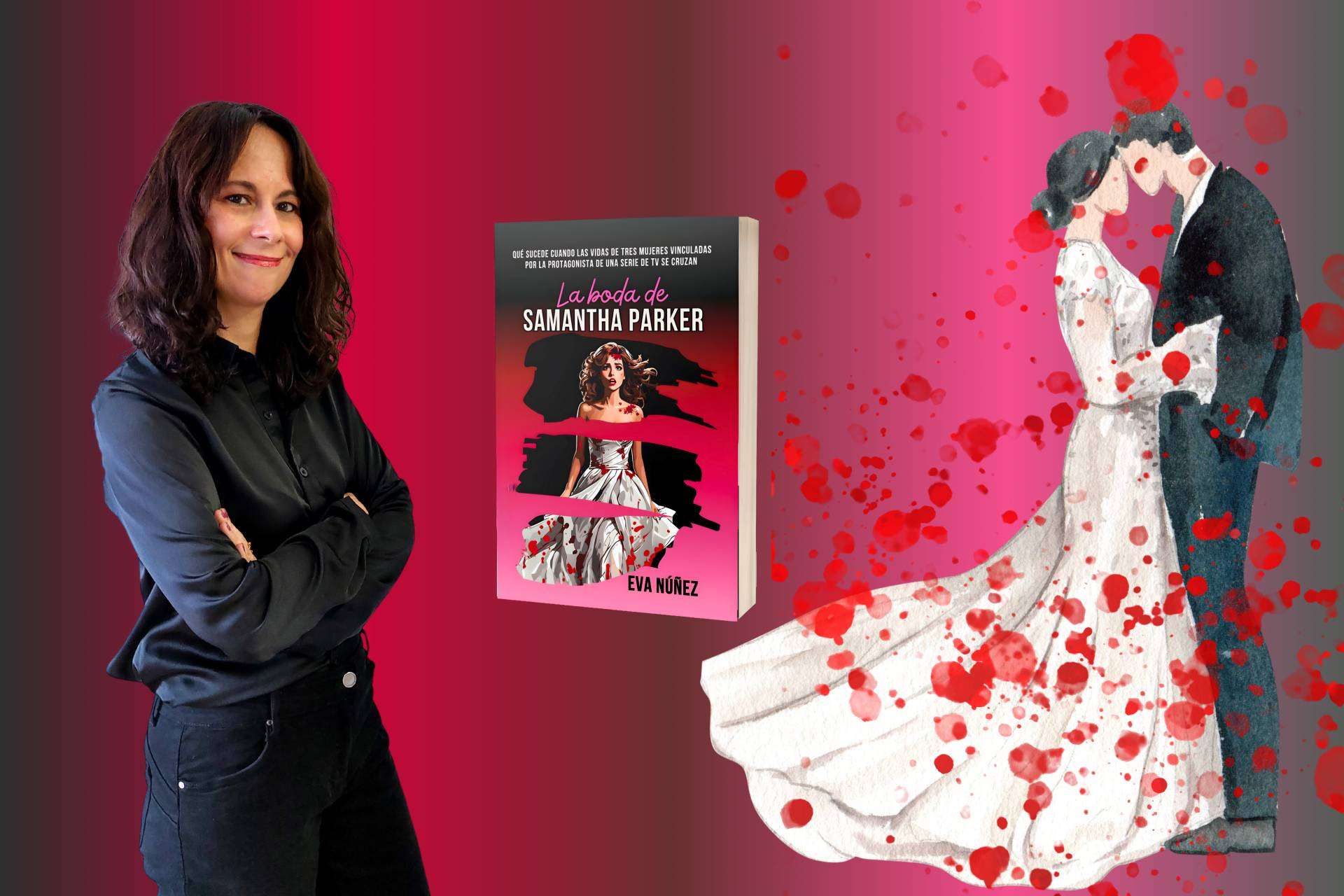 Eva Núñez presenta su nueva novela, 'La boda de Samantha Parker'