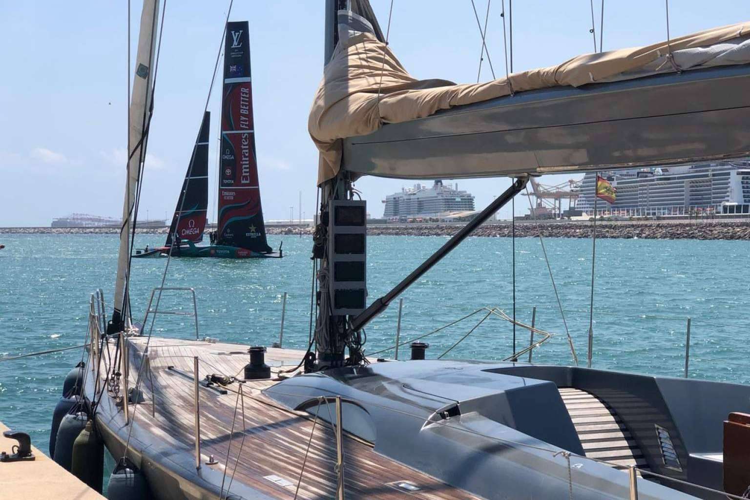 La 37th America's Cup en Barcelona; Emoción en alta mar y victoria del Emirates Team New Zeática