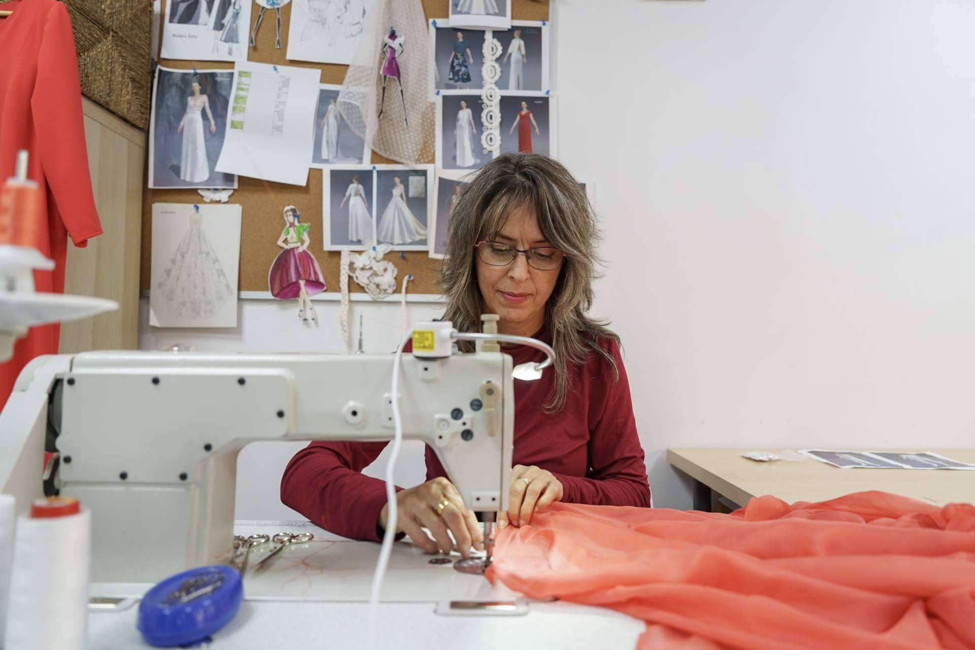 Visitando el Atelier de novia más de moda de la capital, Valérie Moreau Novias