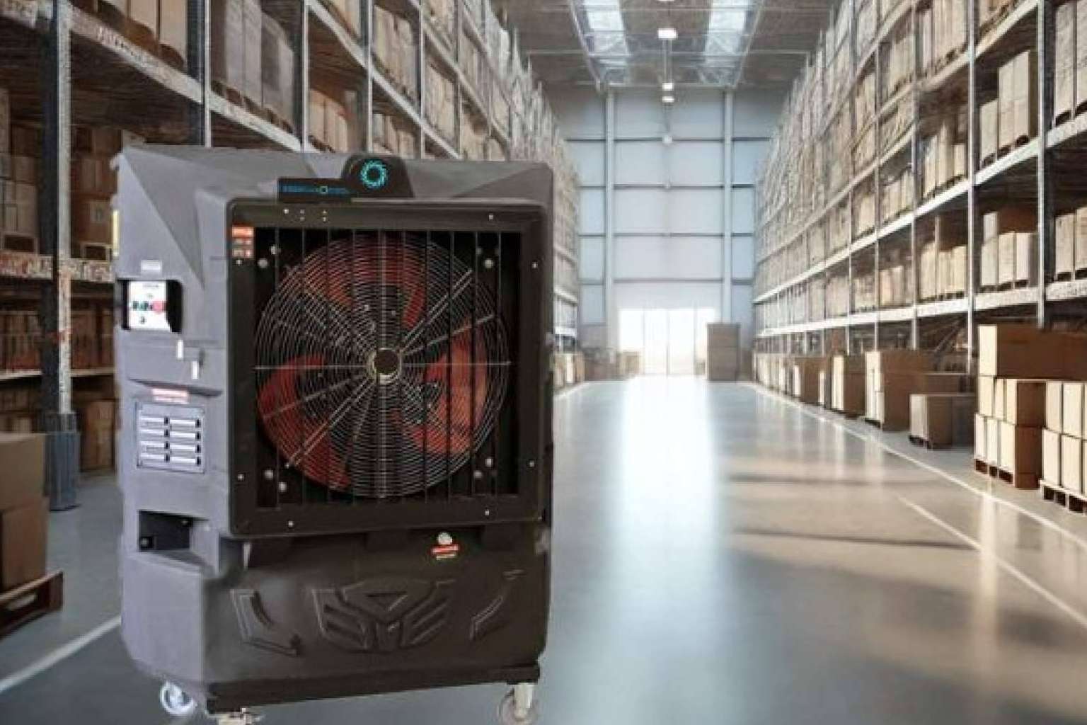 Climatización portátil para entornos industriales; eficiencia, movilidad y bajo consumo