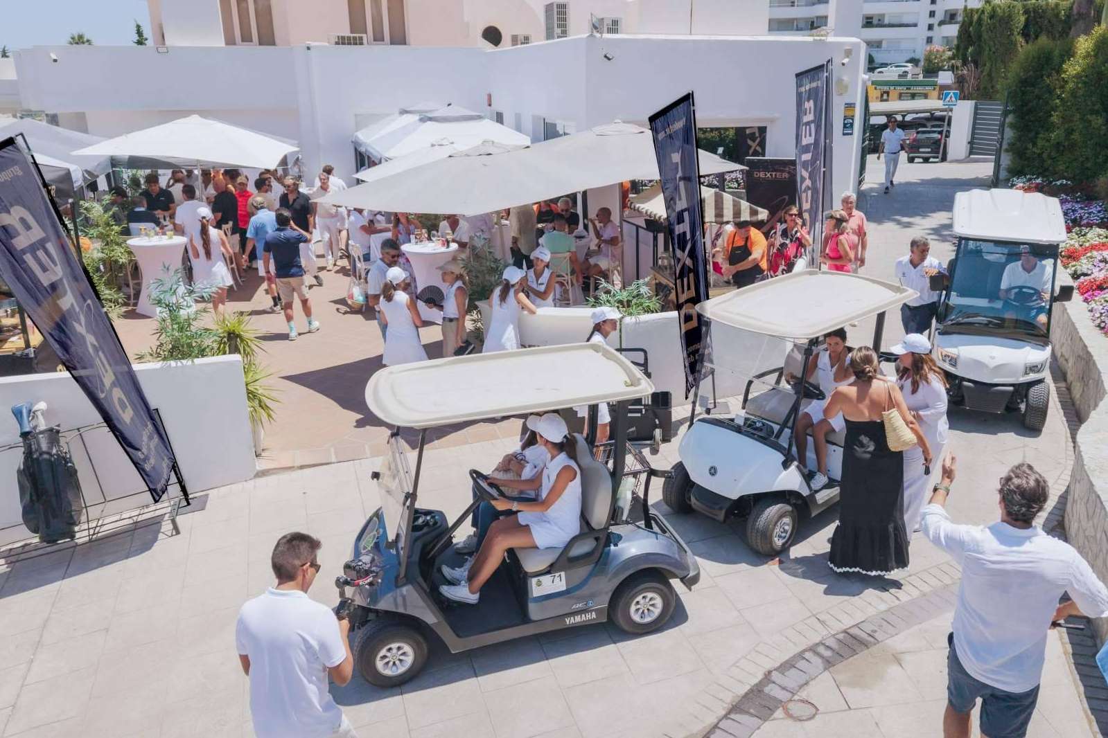 Medio millar de asistentes con DEXTER en el gran torneo de golf de la Costa del Sol