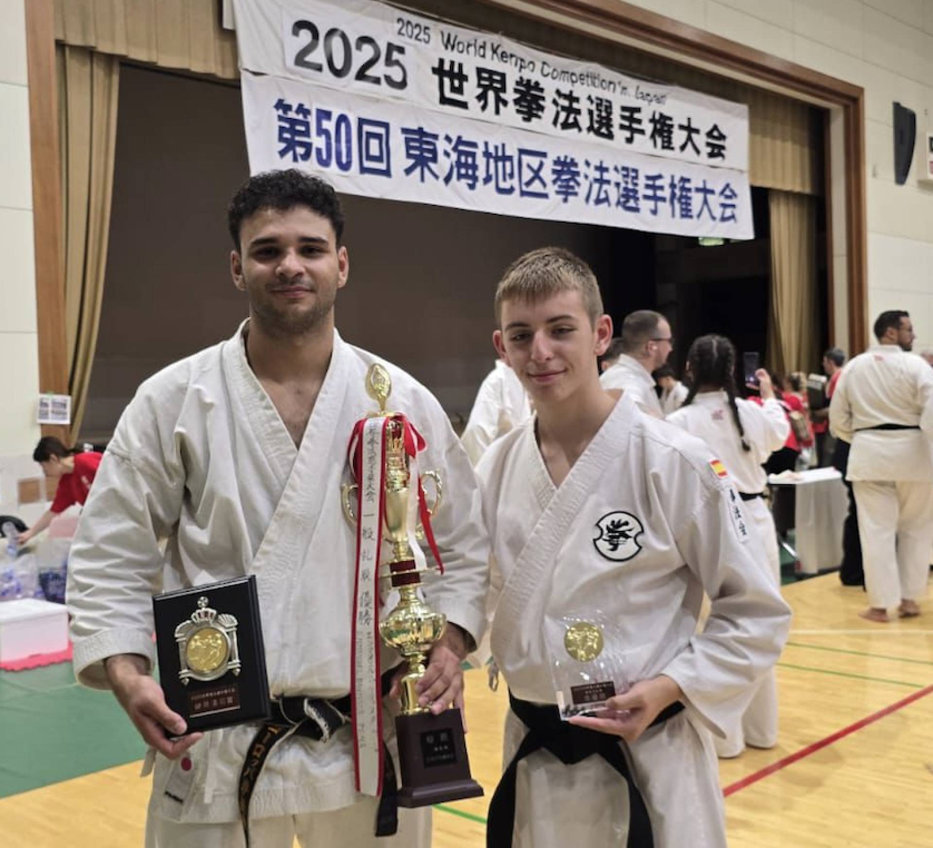 Un campeonato mundial más en Japón. ¡Una escuela de artes marciales en Madrid lo vuelve ahacer!