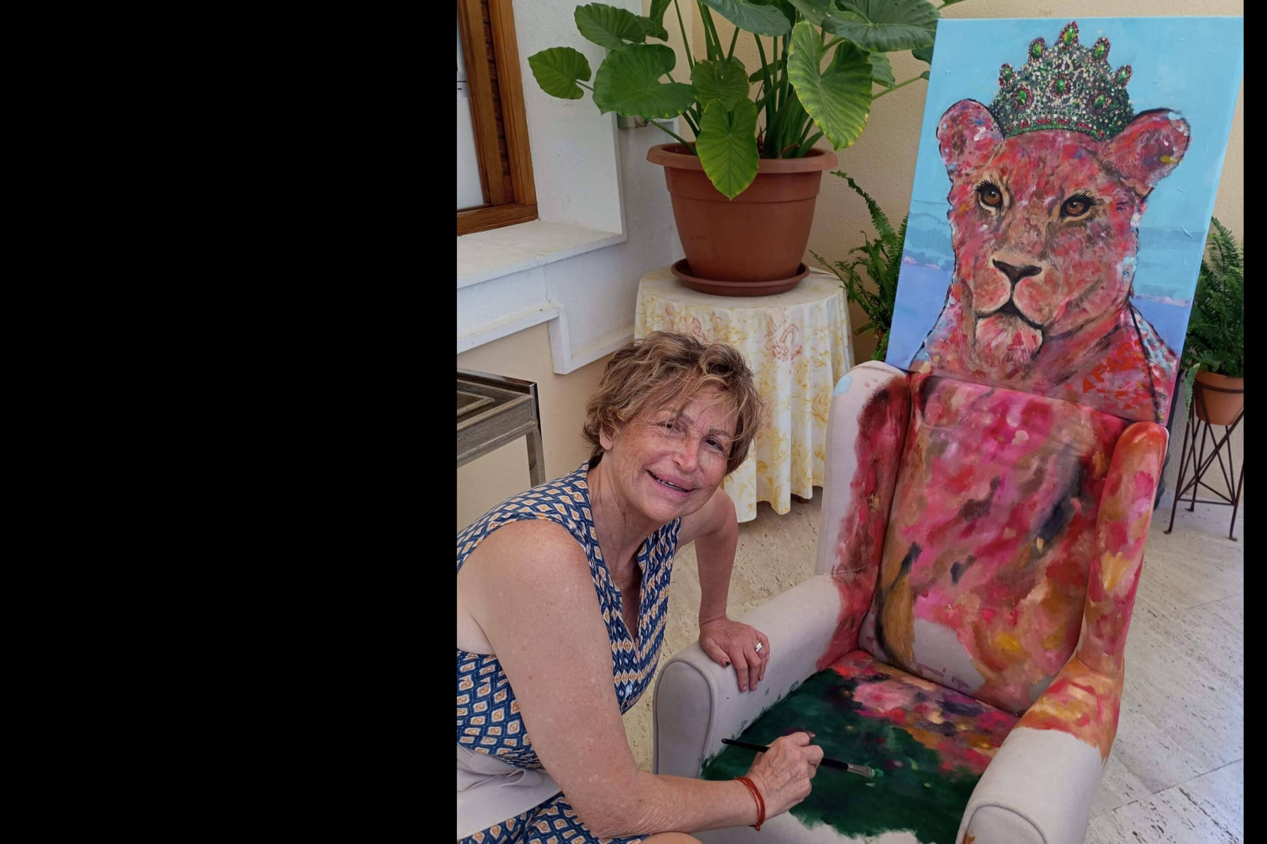 Antonia de Pastor, de empresaria de éxito a pintora vanguardista