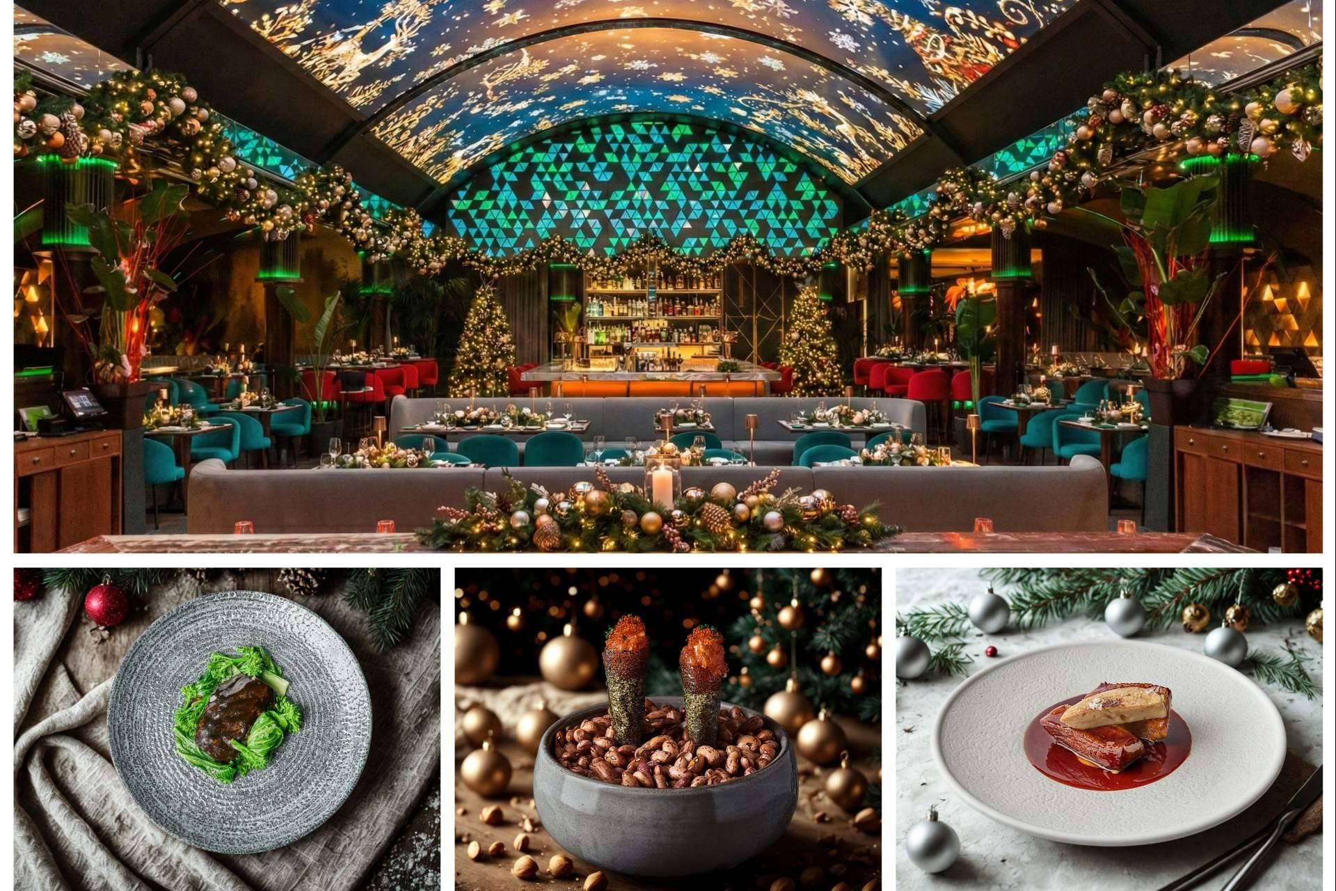 Madrid brilla con sabor, Quintoelemento celebra una Navidad de gastronomía, luz y espectáculo