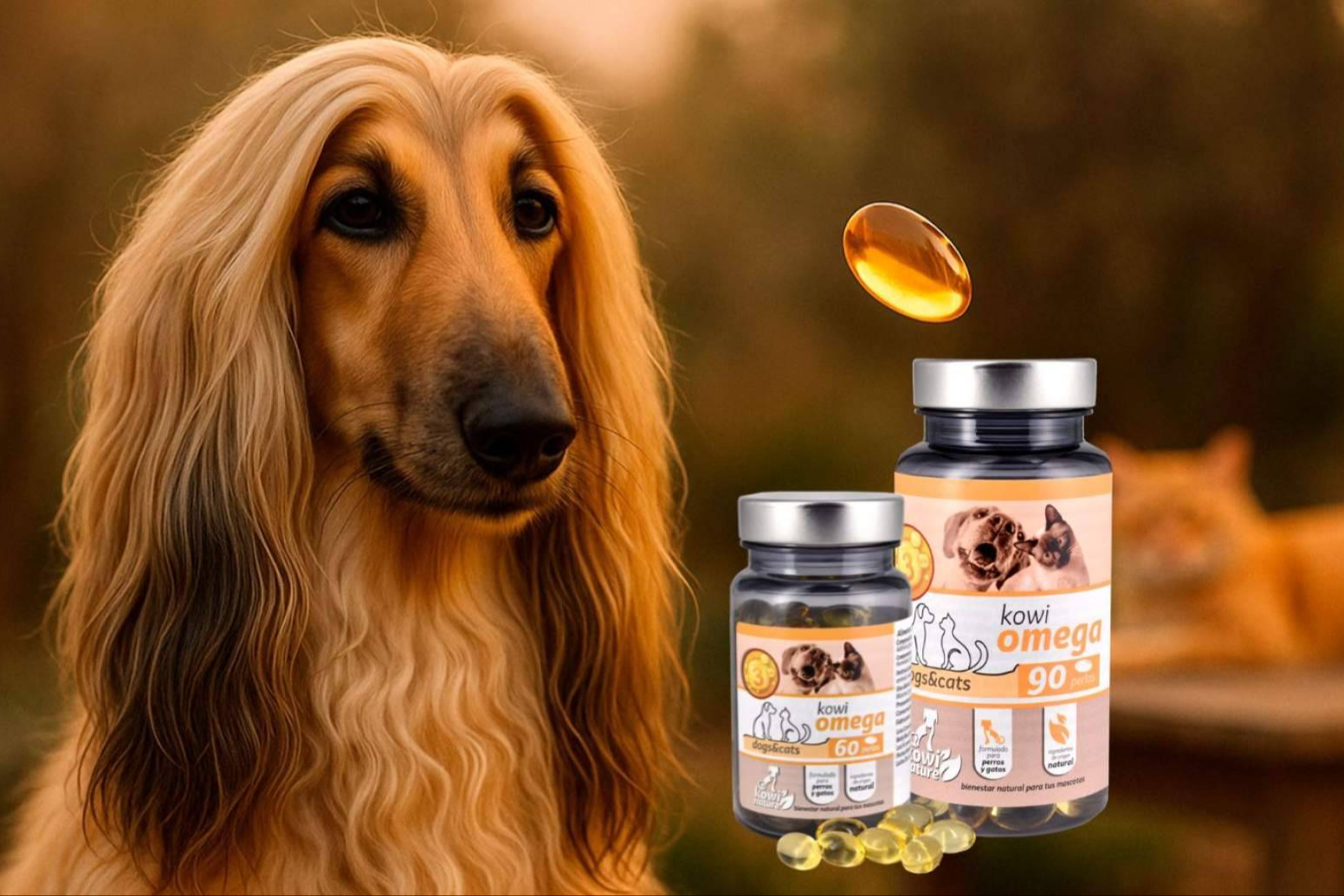 Los nuevos suplementos naturales para perros y gatos de Kowi Nature que no se pueden perder