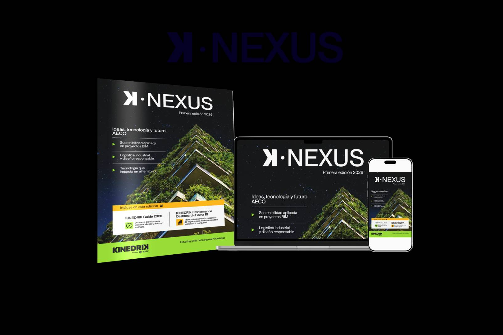 KINEDRIK lanza K.NEXUS, revista de análisis profesional del sector AECO