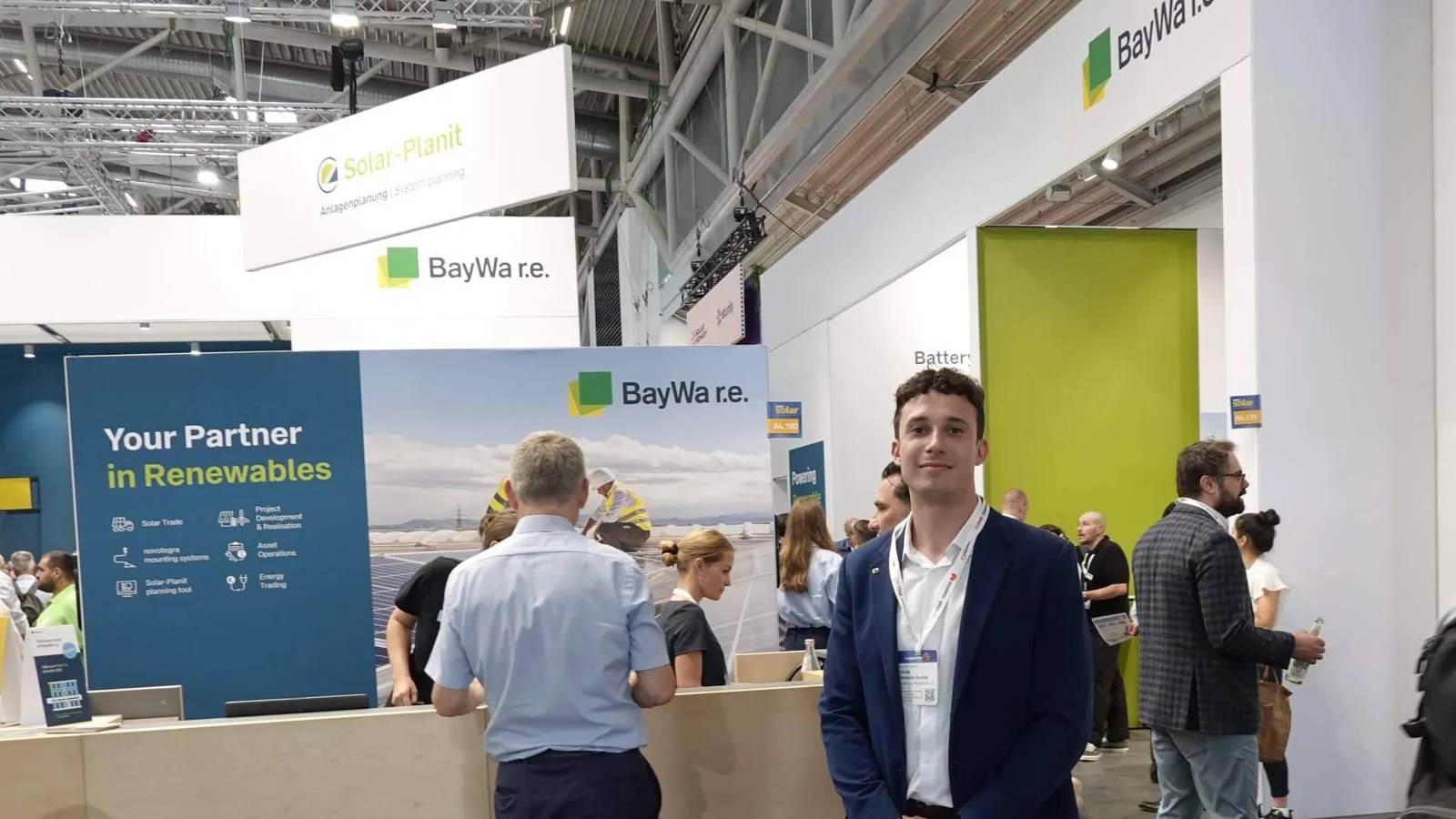 La presencia de BayWa r.e. en Intersolar refuerza su crecimiento en O&M y AM para el mercado Ibérico